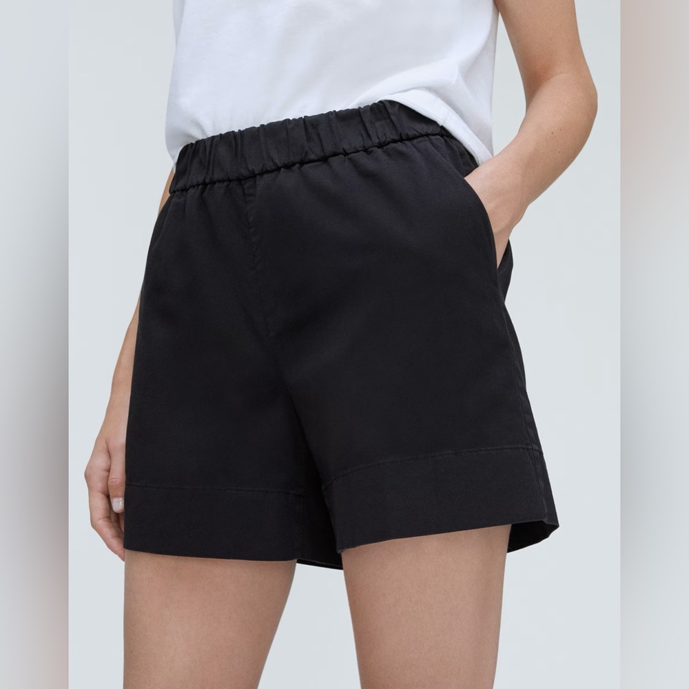 Everlane Easy Short 5” - Black (size 4)